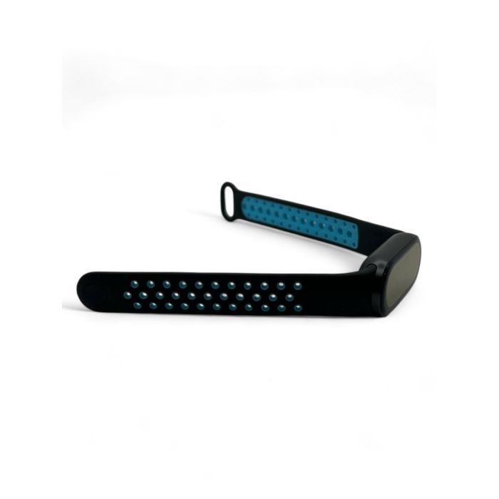 Ремінець до фітнес браслета BeCover Vents Style для Xiaomi Mi Smart Band 10 Black-Green (713629) зображення 4