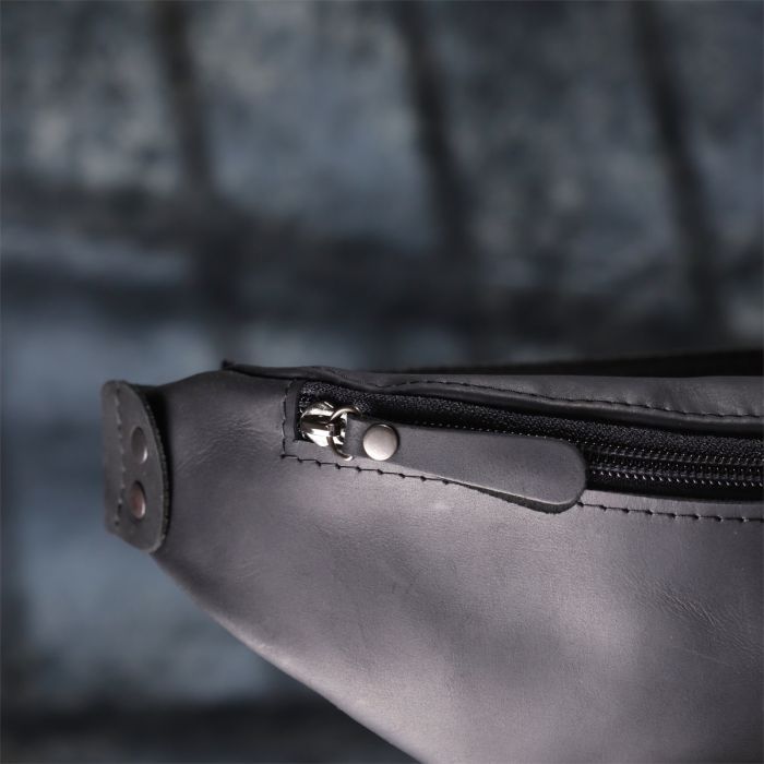 Сумка Shvigel З натуральної шкіри Чорна (23129) зображення 10