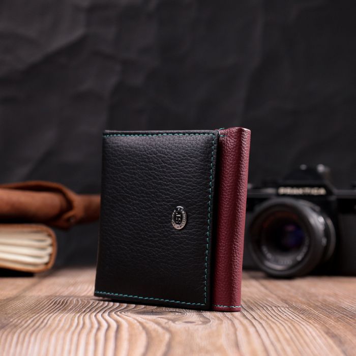 Гаманець ST Leather З натуральної шкіри Різнокольоровий (19510) зображення 8