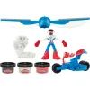 Набір для творчості Hasbro Play-Doh Marvel Капітан Америка з мотоциклом (G0555) зображення 2