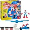 Набір для творчості Hasbro Play-Doh Marvel Капітан Америка з мотоциклом (G0555)