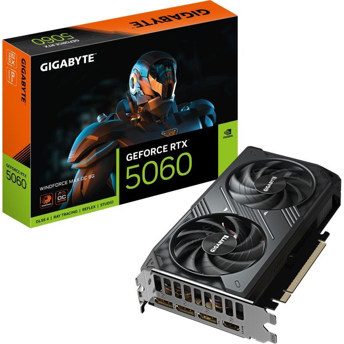 Відеокарта GIGABYTE GeForce RTX5060 8Gb WINDFORCE MAX OC (GV-N5060WF2MAX OC-8GD) зображення 10