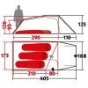 Палатка Wechsel Outpost 3 TL Laurel Oak (231070) (DAS301048) изображение 3