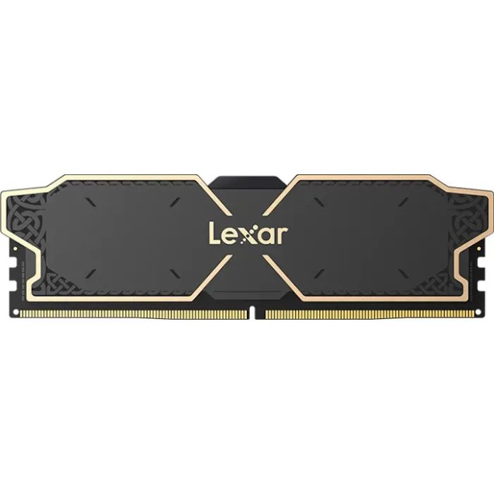 Модуль памяти для компьютера DDR5 16GB (2x8GB) 6000 MHz THOR OC Black Lexar (LD5U08G60C38LG-RGD) изображение 2