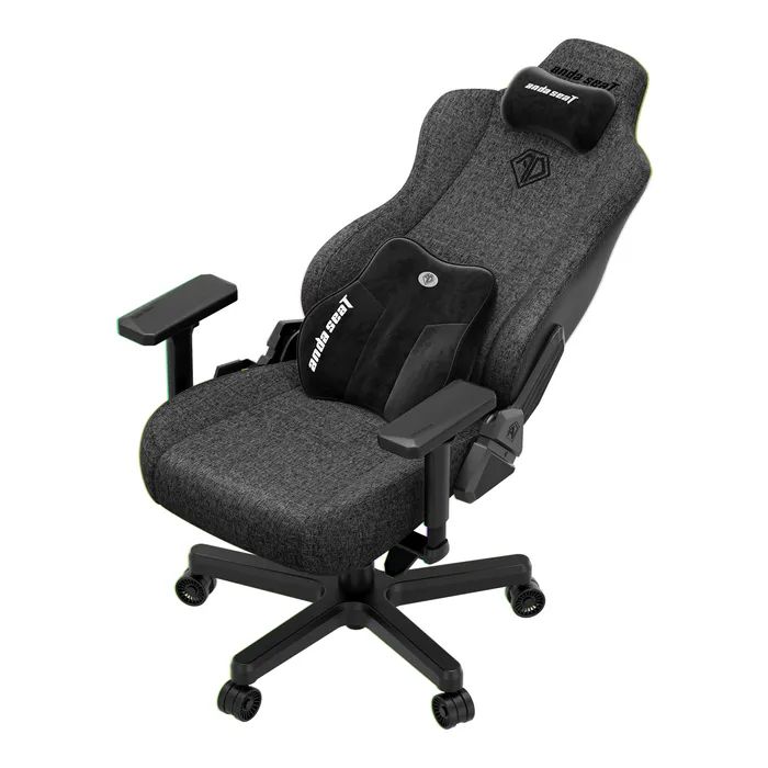 Кресло игровое Anda Seat Kaiser 3E Fabric Size XL Grey (AD23YC-XL-09-G-CF-G01) изображение 7