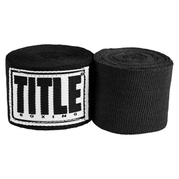 Бинт для спорта Title Boxing Mexican Style 180" 4.5м Black (MHW BK)