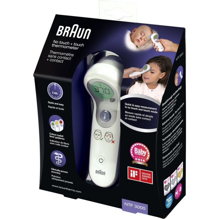 Термометр Braun NTF3000EE зображення 4