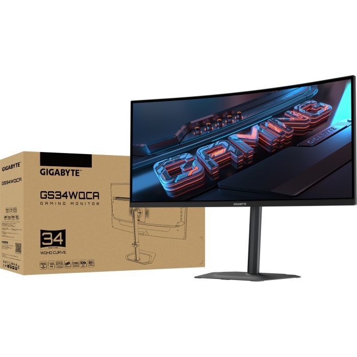 Монитор GIGABYTE GS34WQCA Gaming Monitor изображение 9 Монитор GIGABYTE GS34WQCA Gaming Monitor изображение 9