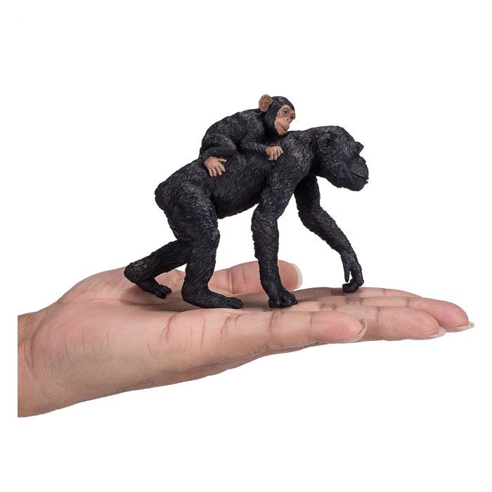 Фигурка Mojo Шимпанзе с малышом (387264) изображение 5