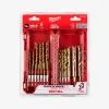 Набір свердл Milwaukee по металу PACKOUT RedHEX HSS-G TiN, 19шт (4932493866) зображення 2
