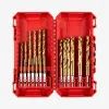Набір свердл Milwaukee по металу PACKOUT RedHEX HSS-G TiN, 19шт (4932493866)