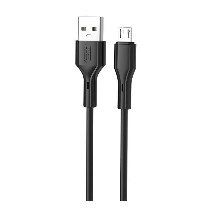 Дата кабель USB 2.0 AM to Micro 5P 1.0m black XO (NB230_M_Black)