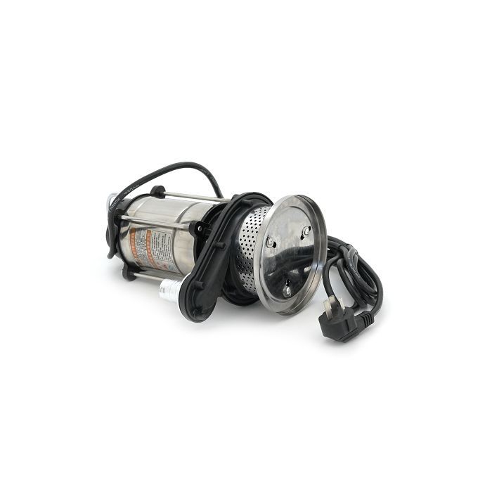 Заглибний насос Voltronic 550W, 220V, до 3 м³/год, підйом до 20 м, 25 мм, INOX, 355х205х185мм, 3,770 кг + перехідник (YT-P-550-20) зображення 3
