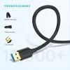 Дата кабель USB 3.0 AM/AM 0.5m US128 black Ugreen (10369) зображення 3