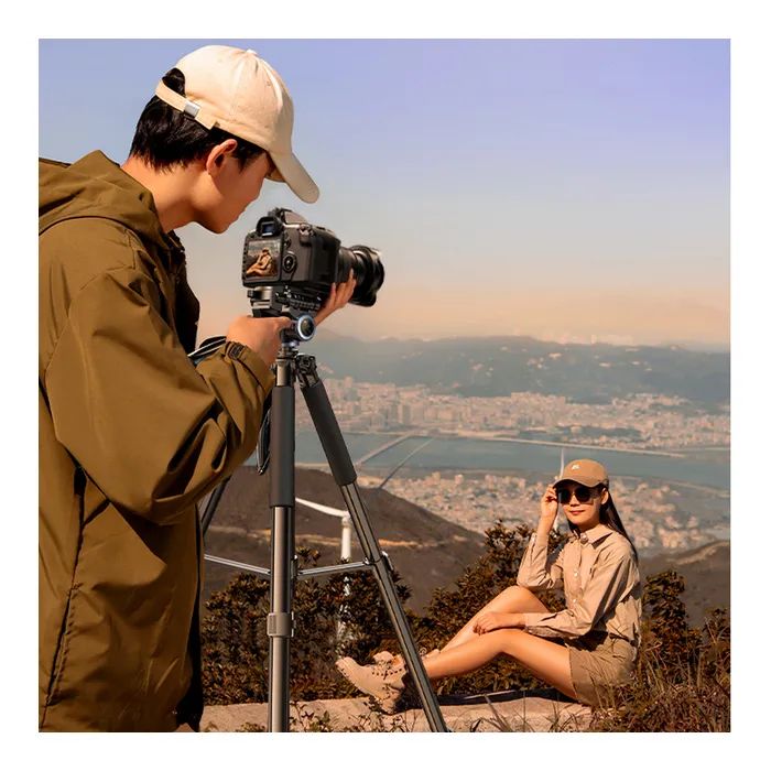 Штатив RTAKO VT-990S 1.9M HEXAGONAL PHOTOGRAPHY TRIPOD Black (6942063201724) изображение 2