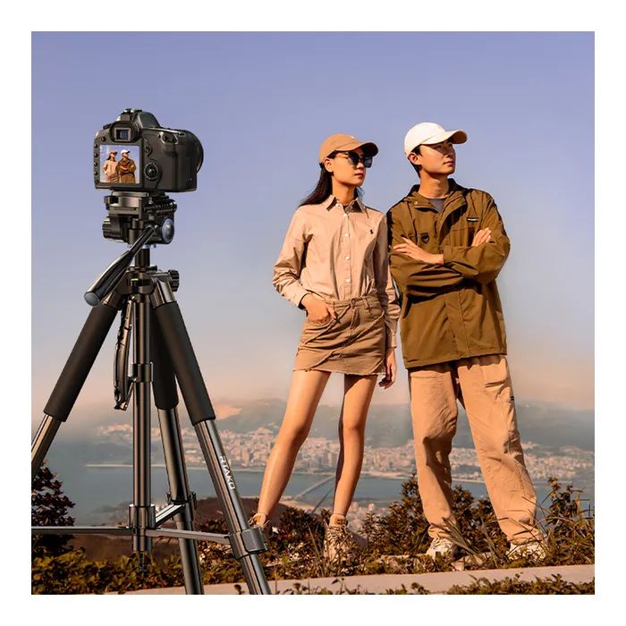 Штатив RTAKO VT-990S 1.9M HEXAGONAL PHOTOGRAPHY TRIPOD Black (6942063201724) изображение 3