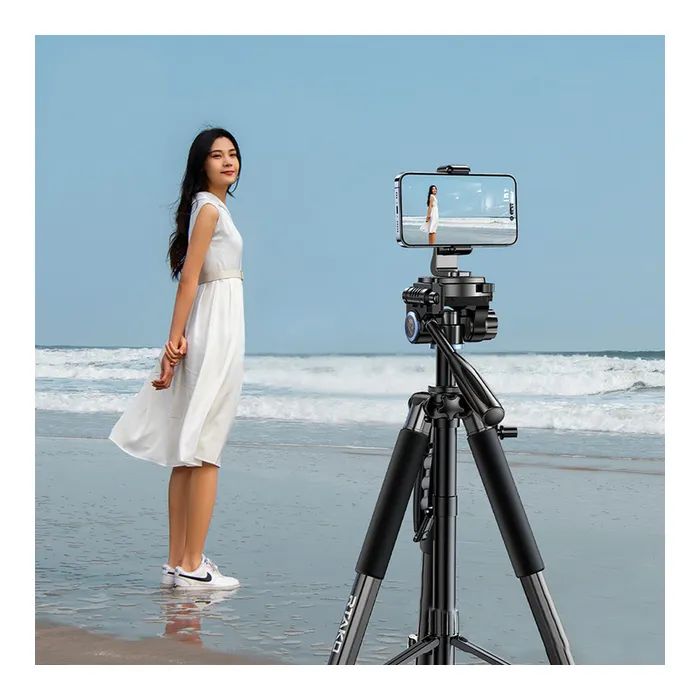 Штатив RTAKO VT-990S 1.9M HEXAGONAL PHOTOGRAPHY TRIPOD Black (6942063201724) изображение 4