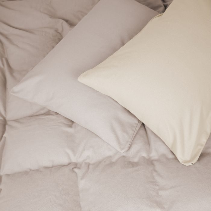 Постельное белье MirSon 007-004 Milk/Cappuchino Фланель 2x143x210 Семейный (2200009659454)