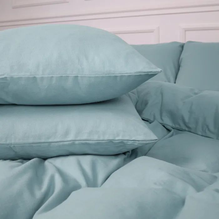 Постельное белье MirSon 006 Menthol Фланель 2x143x210 Семейный (2200009650215) изображение 5