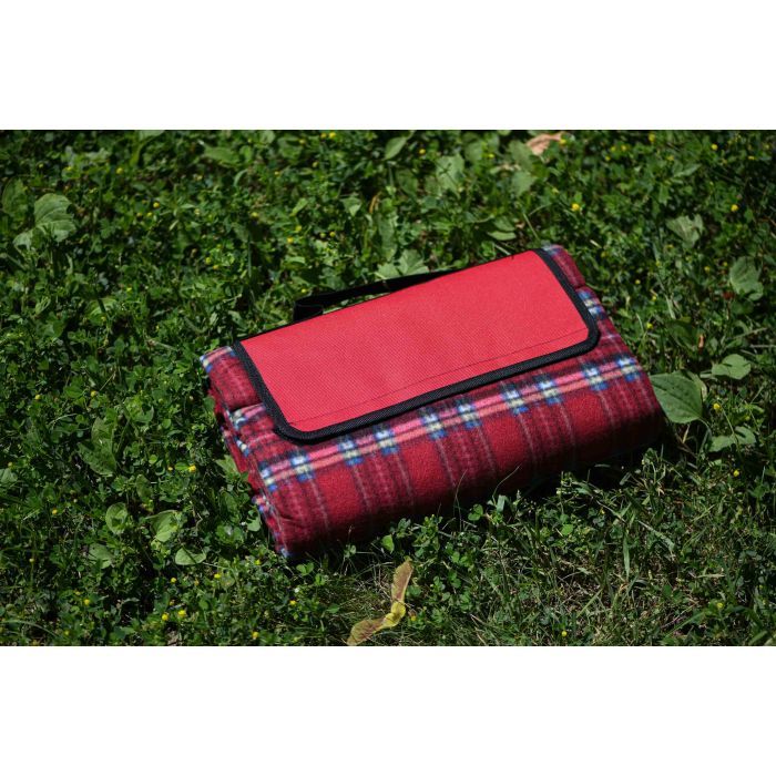 Плед Ardesto Picnic 130х170см, 100% поліестер, клітинка червоний (ART0916RC) зображення 2