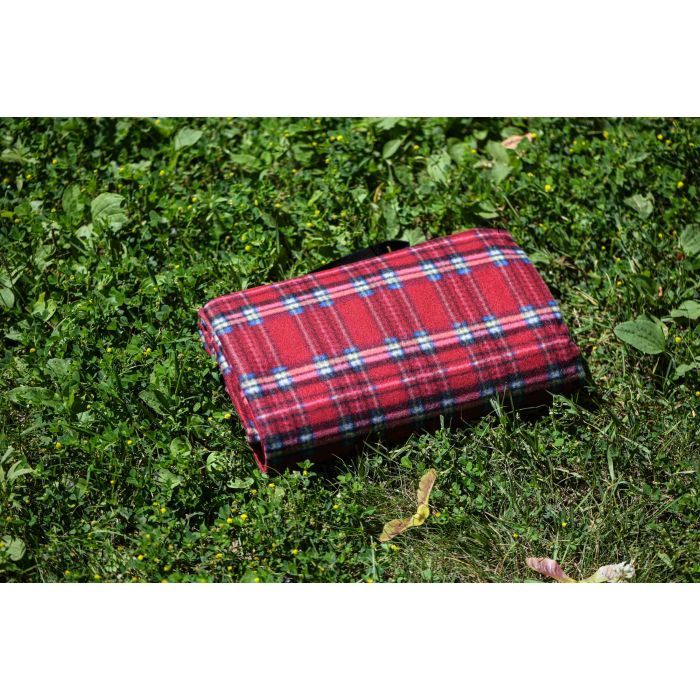 Плед Ardesto Picnic 130х170см, 100% поліестер, клітинка червоний (ART0916RC) зображення 3
