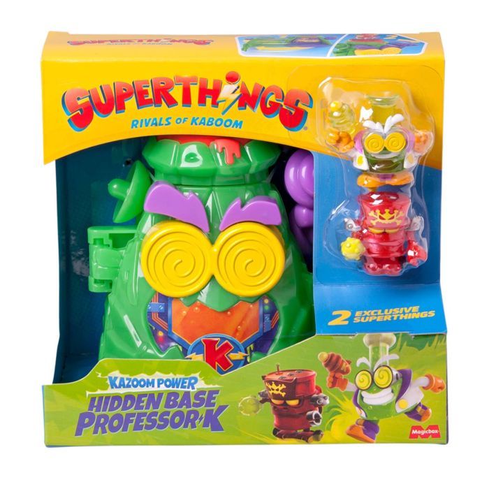 Игровой набор SuperThings серии Kazoom Power - Скрытая база Профессора К (PSTSP112IN250)