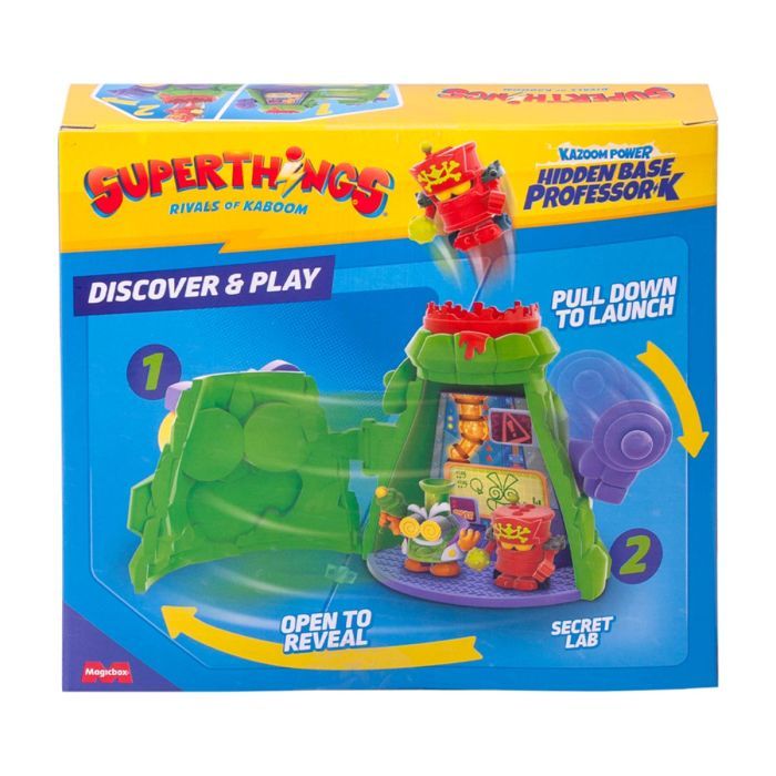 Игровой набор SuperThings серии Kazoom Power - Скрытая база Профессора К (PSTSP112IN250) изображение 6