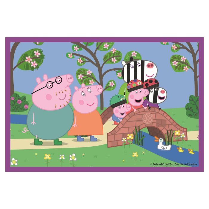 Кубики Clementoni пазл Peppa Pig, 6 элементов (40659) изображение 2