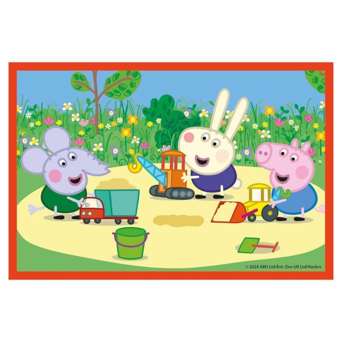 Кубики Clementoni пазл Peppa Pig, 6 элементов (40659) изображение 5