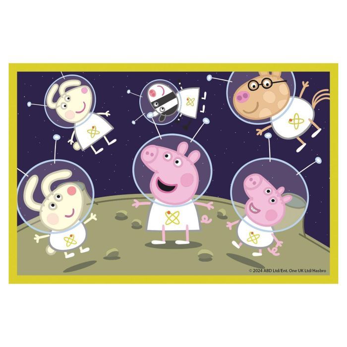 Кубики Clementoni пазл Peppa Pig, 6 элементов (40659) изображение 7