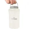 Бутылка для воды Tribe Soft Bottle 1 л TPU м'яка crystal-white (T-FE-0023-crystal-white)