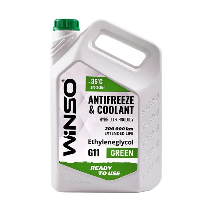 Антифриз WINSO ANTIFREEZE & COOLANT GREEN G11 0,9kg (WS82462)