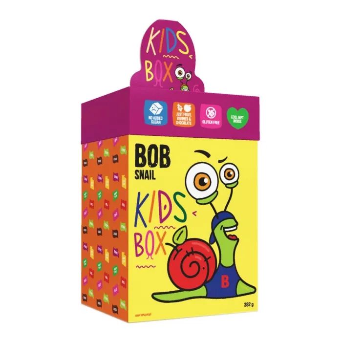 Конфета Bob Snail Kids Box с игрушкой и квестом 382 г (1740827)