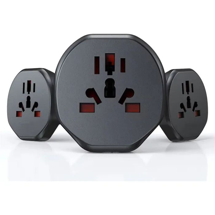 Перехідник EU to global universal adapter Essager (ECTZH-YCB01-Z) зображення 3