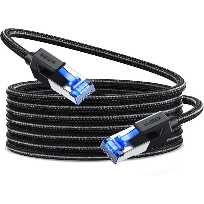 Патч-корд 3м, S/FTP cat 7 RJ-45 COPPER Ugreen (U_80432) изображение 2