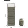 Спальный мешок Naturehike з капюшоном LD350 CNK2300SD016, темно-зелений (6976023921810) изображение 2