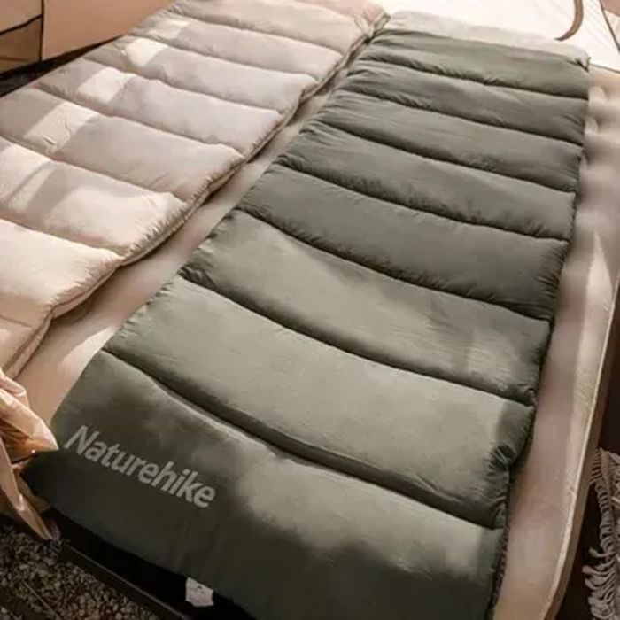 Спальный мешок Naturehike з капюшоном LD350 CNK2300SD016, темно-зелений (6976023921810) изображение 5