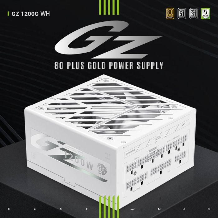 Блок живлення Gamemax 1200W (GZ 1200G WH) зображення 3