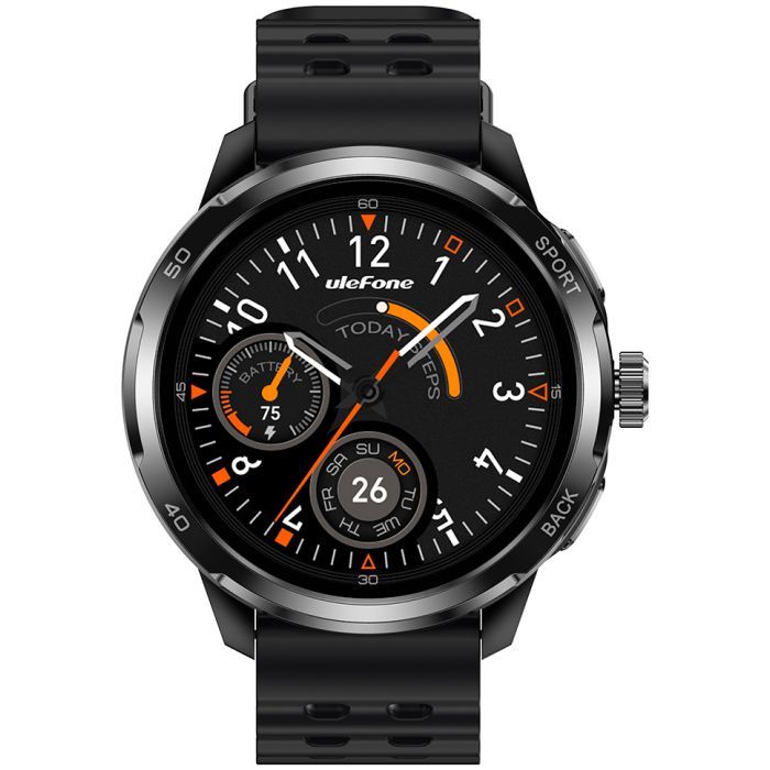 Смарт-часы Ulefone Armor Smart Watch Pro Black Захищений смарт-годиник (6975326662826) изображение 2