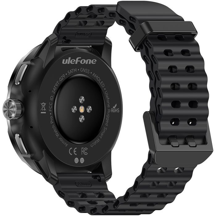 Смарт-часы Ulefone Armor Smart Watch Pro Black Захищений смарт-годиник (6975326662826) изображение 6