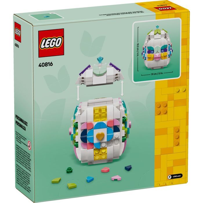 Конструктор LEGO Декоративное пасхальное яйцо (40816) изображение 6