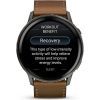 Смарт-годинник Garmin Venu 4 (45mm), Black w/ Slate + Leather, GPS смарт-годинник (010-03014-03) зображення 9