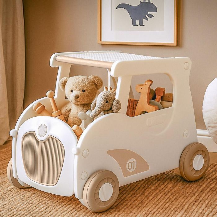 Чудомобиль Mealux Luigi Coffee Візок для іграшок (KD-D122 Coffee) изображение 3