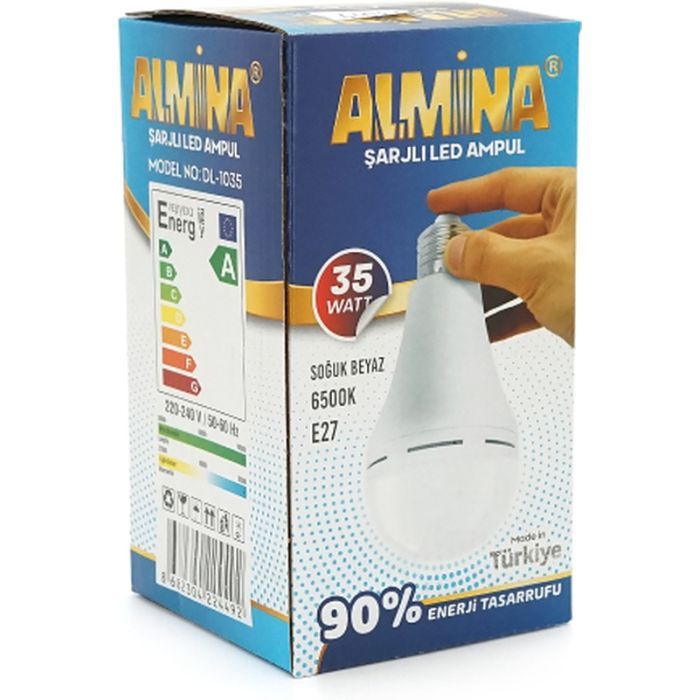 Лампочка Almina DL-1035 35W, 2500Лм, 6500K (DL-1035) изображение 4