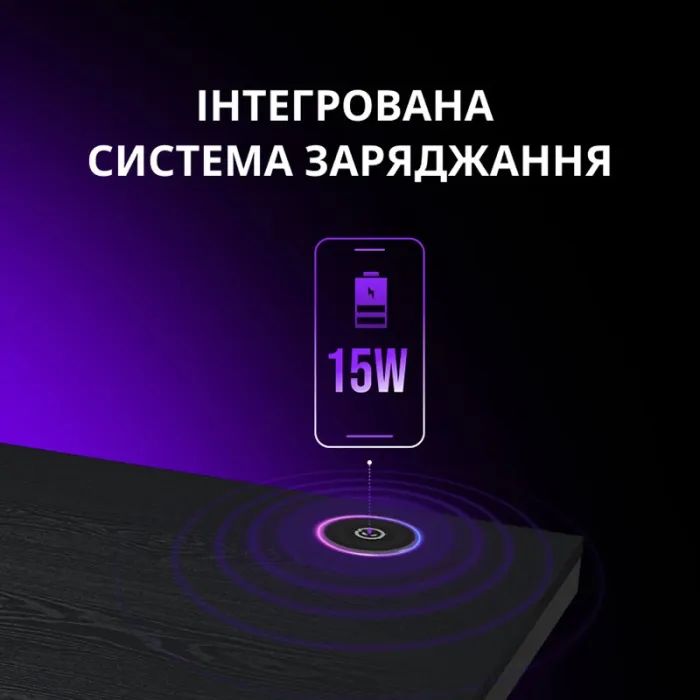 Компьютерный стол Lorgar ELITE 90W Wood Black (LRG-DE90W) изображение 11