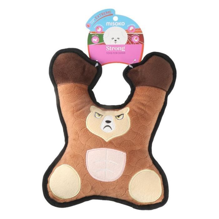 Игрушка для собак MISOKO&CO Медведь 26 см (HANYT133802)