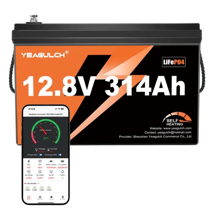 Батарея LiFePo4 YEAGULCH 12.8V 314Ah (YEAGULCH-12,8V/314Ah) зображення 3