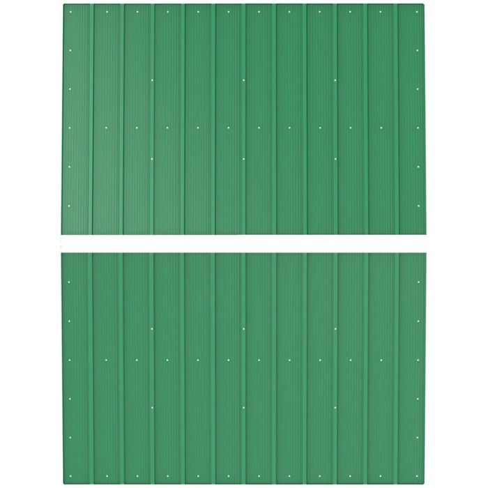 Садовий будиночок Duramax металевий Eco 320х241х196 см сірий-білий (5187) зображення 7