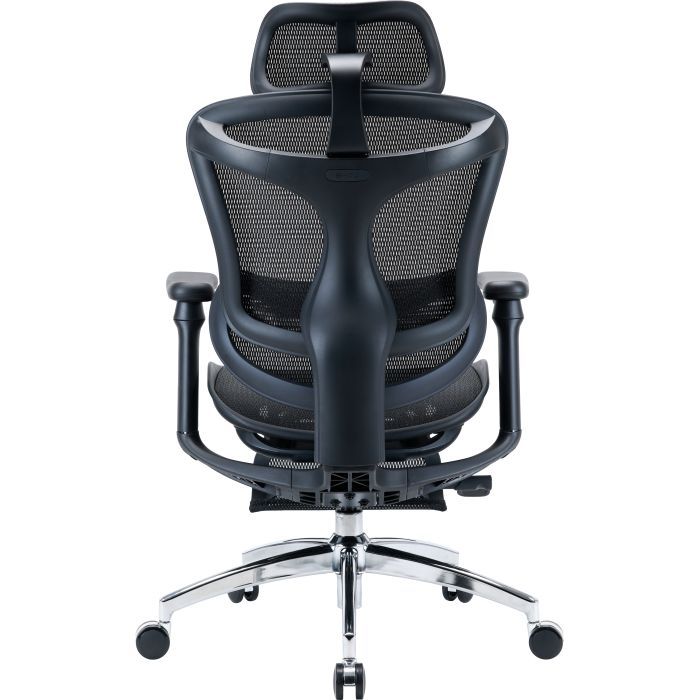 Офисное кресло Sihoo с подставкой для ног DORO C300L Mesh Black с подставкой для ног (DORO-C300L-A3-101-JT) изображение 2