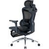 Офисное кресло Sihoo с подставкой для ног DORO C300L Mesh Black с подставкой для ног (DORO-C300L-A3-101-JT) изображение 6